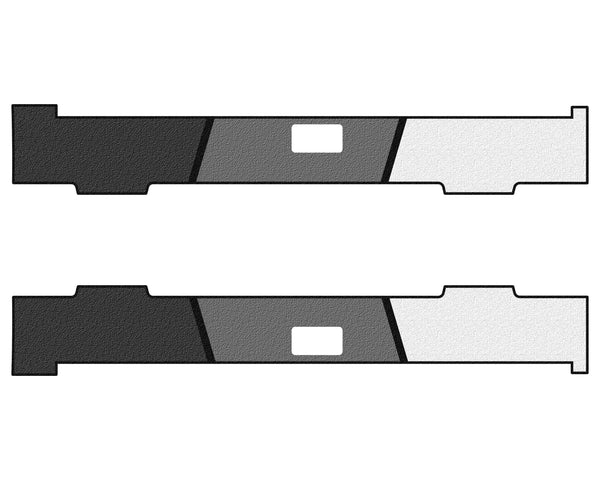 Inner Bedside Overlays Fits 2024-2025 Toyota Tacoma