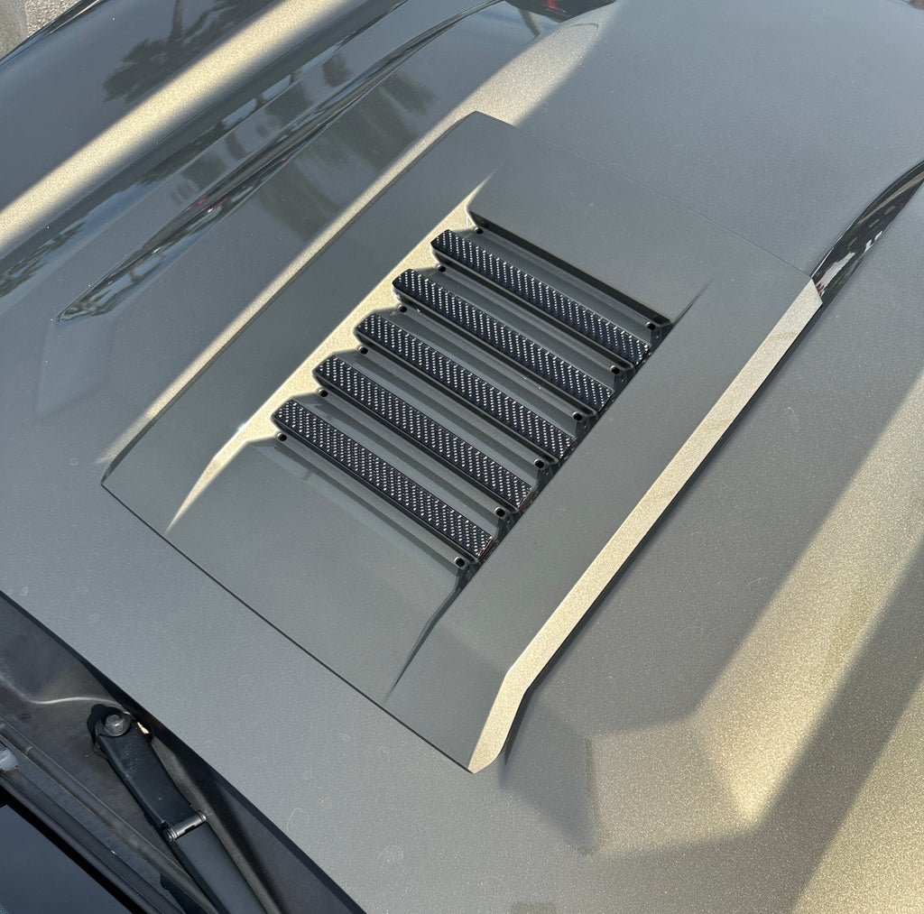TRD Hood Scoop Accent Overlays Fits 2024-2026 Toyota Tacoma & 2025-2026 Toyota 4Runner
