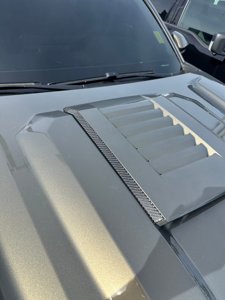 TRD Hood Scoop Accent Overlays Fits 2024-2026 Toyota Tacoma & 2025-2026 Toyota 4Runner