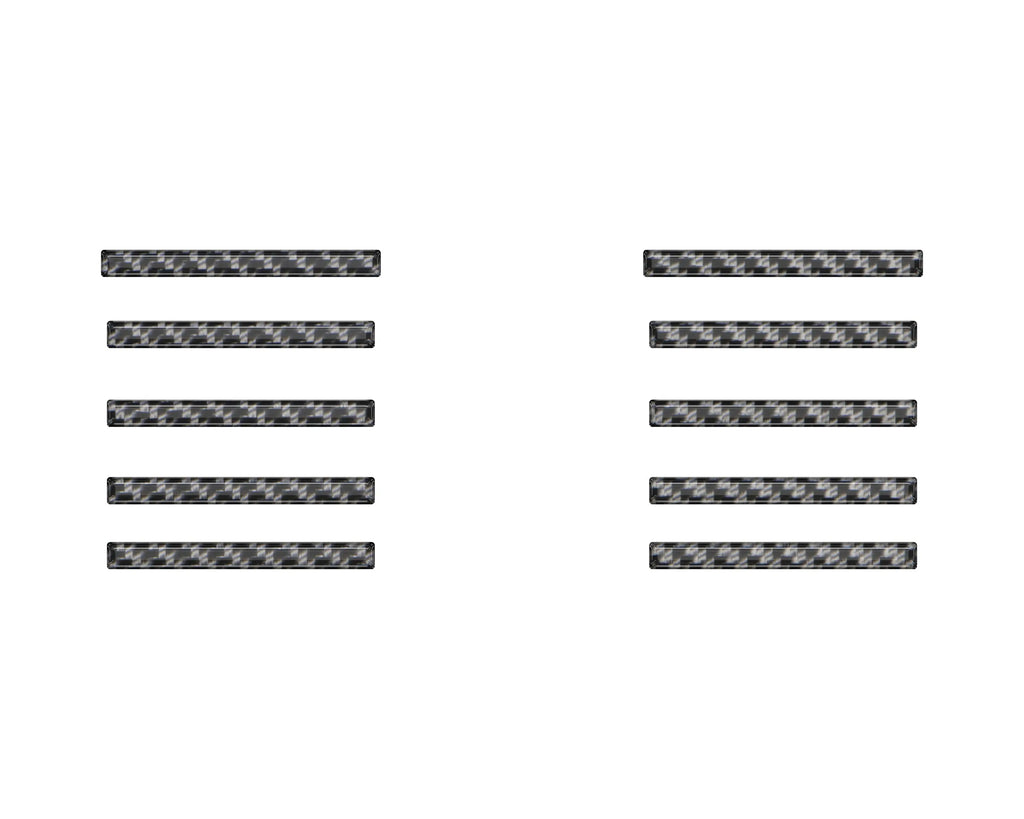 Side Air Intake Line Accent Trim for 2022-2026 Toyota Tundra - close-up detail | Tufskinz.com