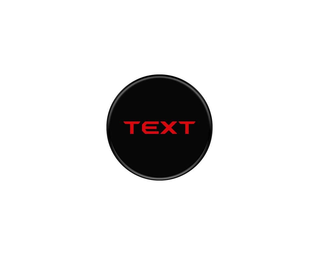 Badge for Drive Mode Selector Dial Fits 2022-2026 Toyota Tundra & 2023-2026 Toyota Sequoia