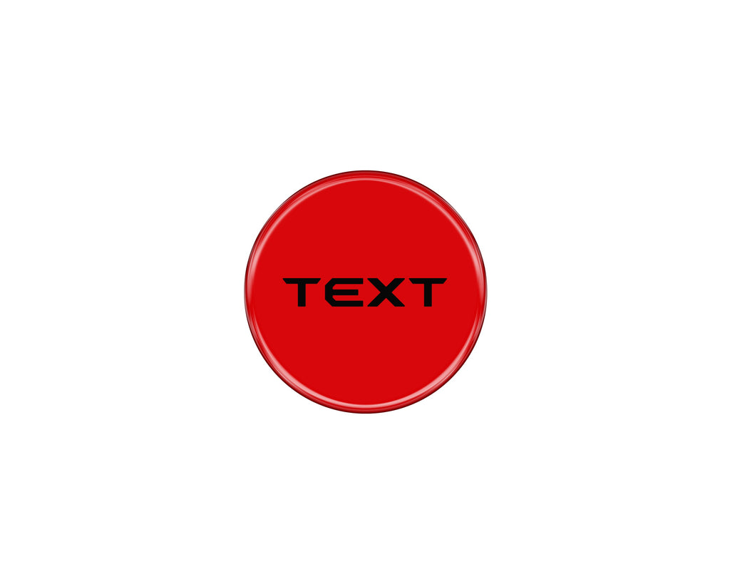 Badge for Drive Mode Selector Dial Fits 2022-2026 Toyota Tundra & 2023-2026 Toyota Sequoia