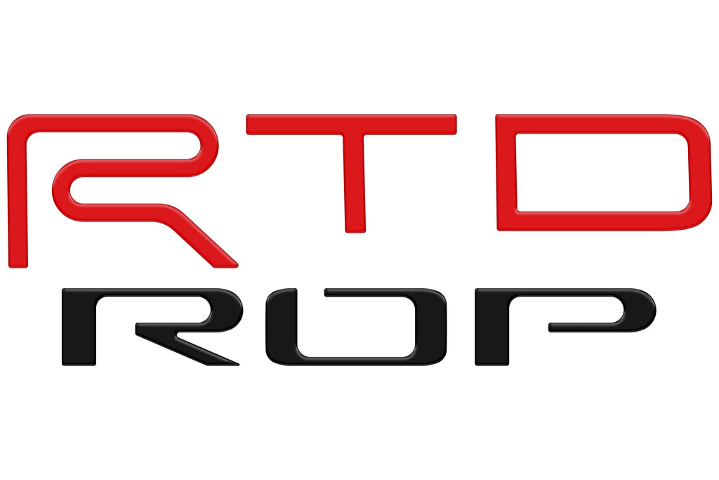 TRD Pro Tailgate Letter Inserts Fits 2022-2026 Toyota Tundra