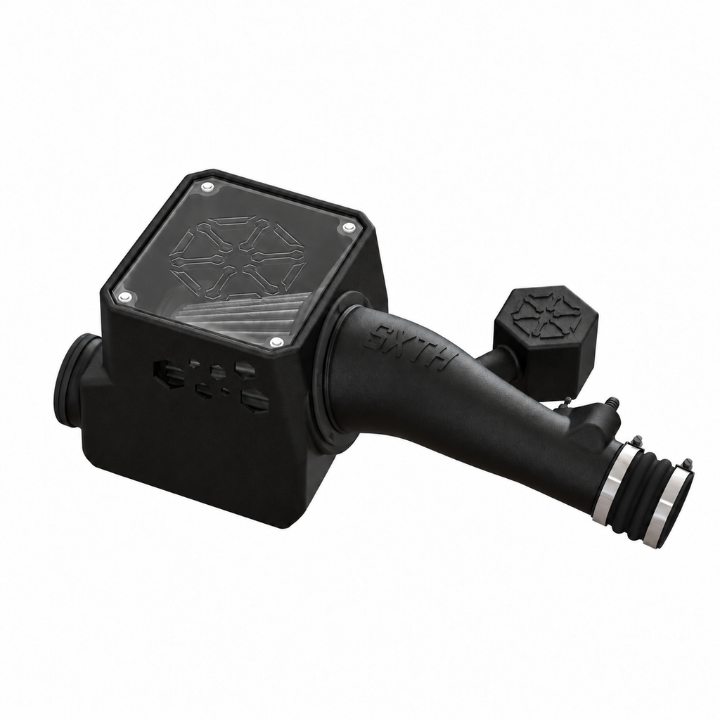 Tacoma CPLT intake showing airbox, intake tube and resonator