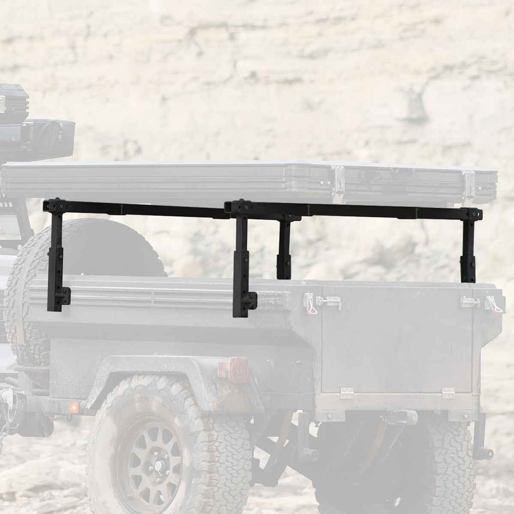 Tent Upright Posts (Set of 2 w/ Mounts) for Off Road Trailer OVS