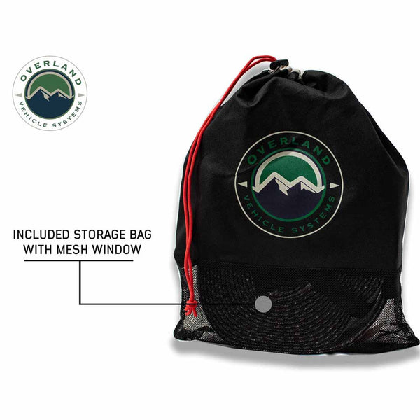 Tow Strap Gray With Black Ends & Storage Bag