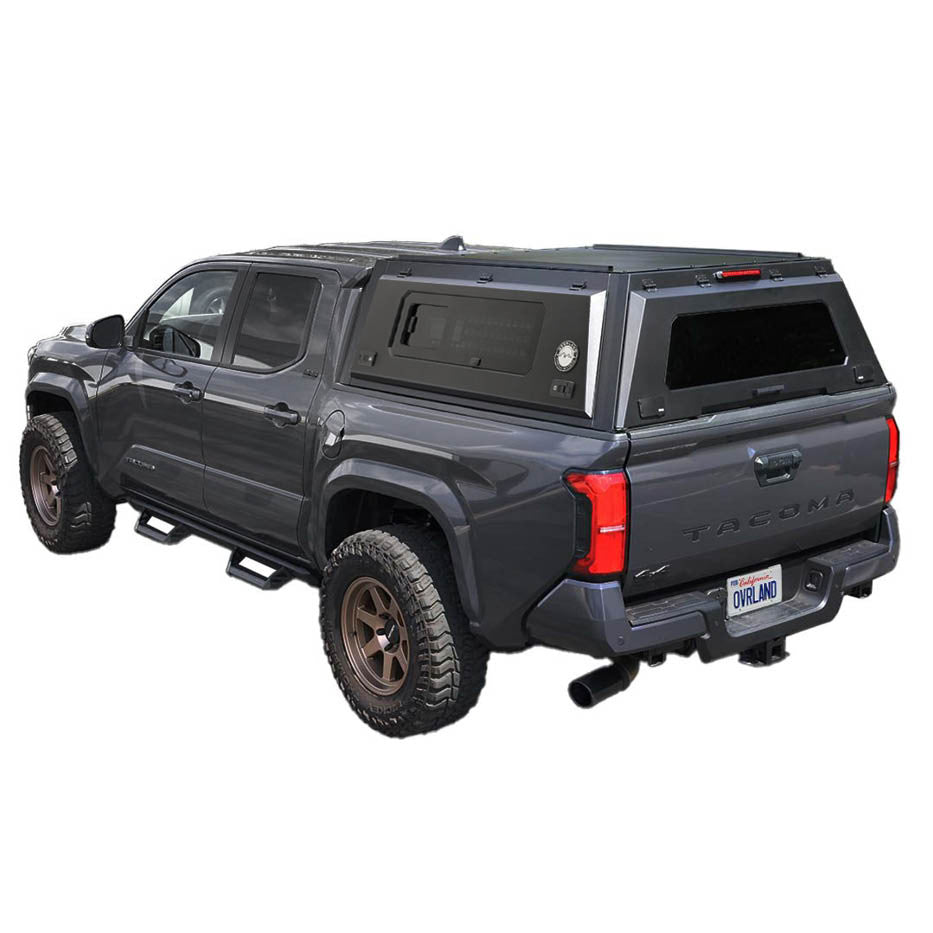 Expedition Pro+ Truck Cap w/ Full-Window Wing Doors & 3rd Brake Light | OVS