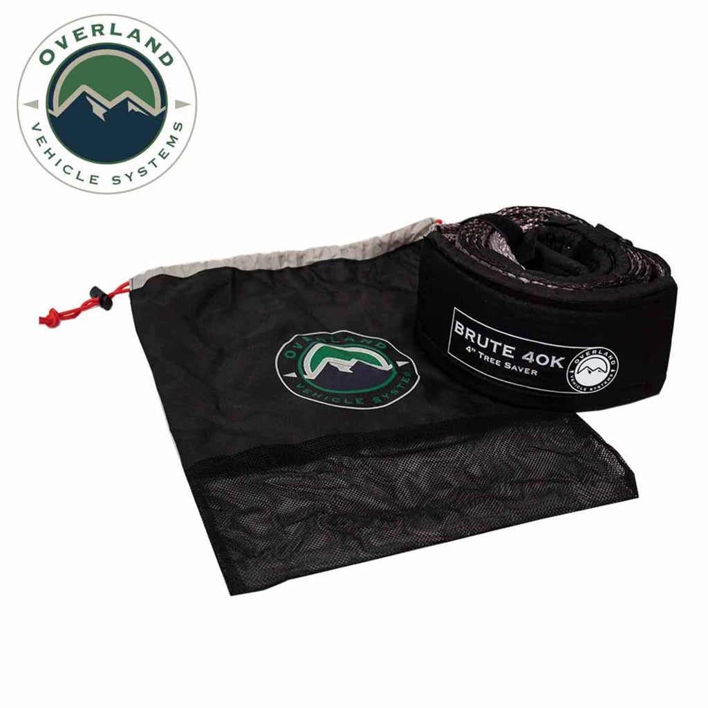 Tow Strap Gray With Black Ends & Storage Bag