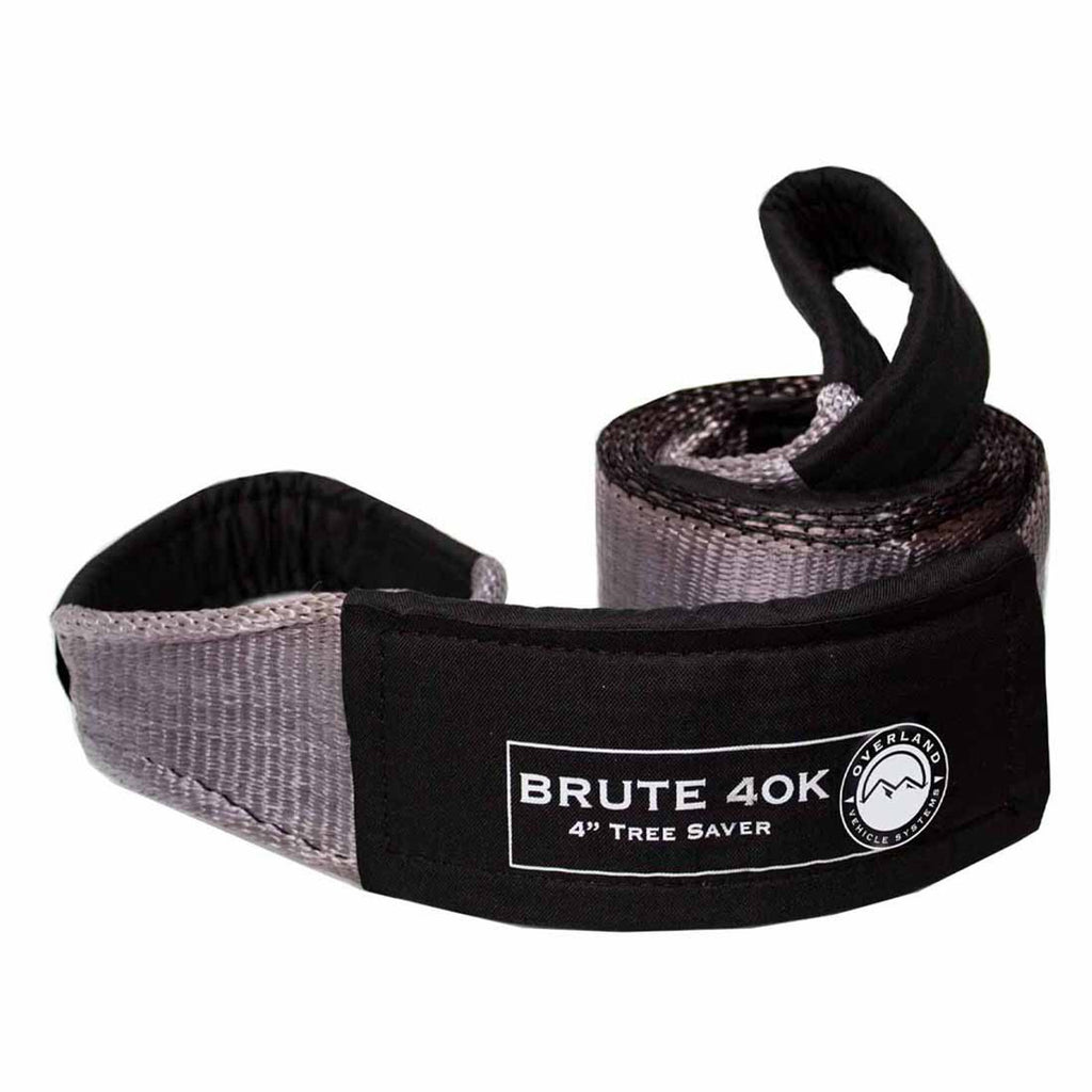 Tow Strap Gray With Black Ends & Storage Bag