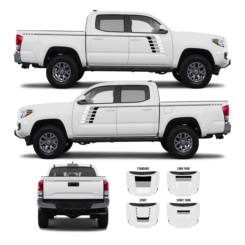 2016-2023 Tacoma Checkered Stripe Kit