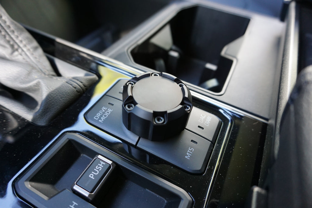 V1 Radio + Drive Mode Knob Set (2022+ Tundra) - BLACK