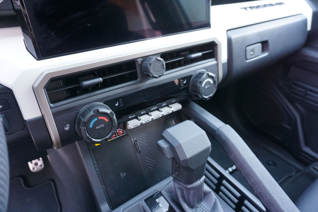 V2 Radio Knob (2022+ Tundra / 2024+ Tacoma / 2025+ 4Runner) - BLACK