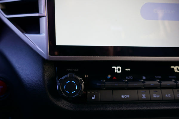 V2 Radio Knob (2022+ Tundra / 2024+ Tacoma / 2025+ 4Runner) - BLACK