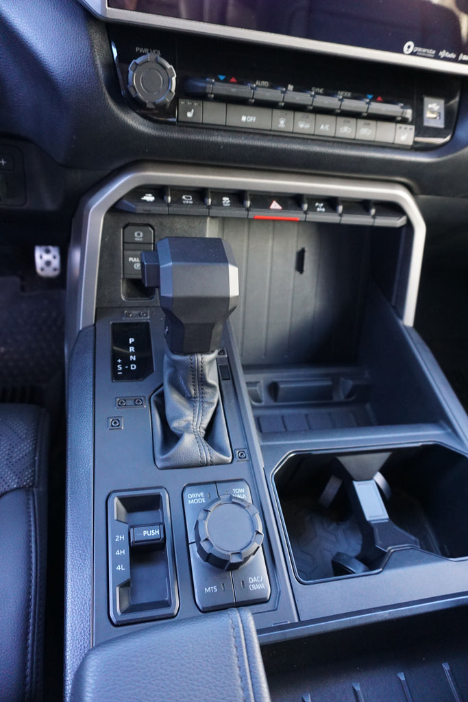 V2 Radio + Drive Mode Knob Set (2022+ Tundra) - BLACK