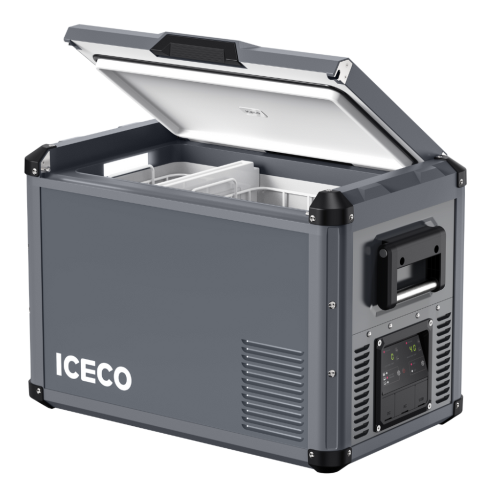 VL45ProD Dual Zone Portable Freezer - Gray | ICECO