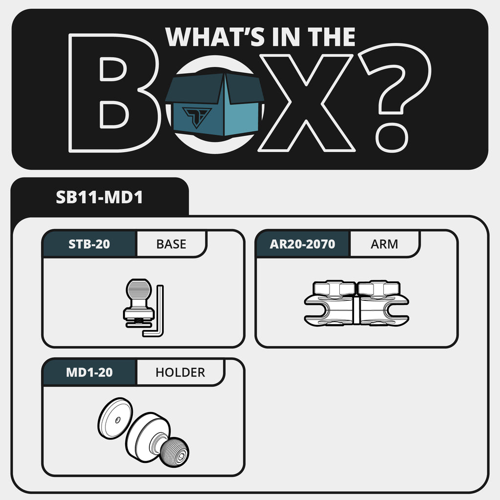 Midland | TRAXX™ - Slim Track Base | 3.5