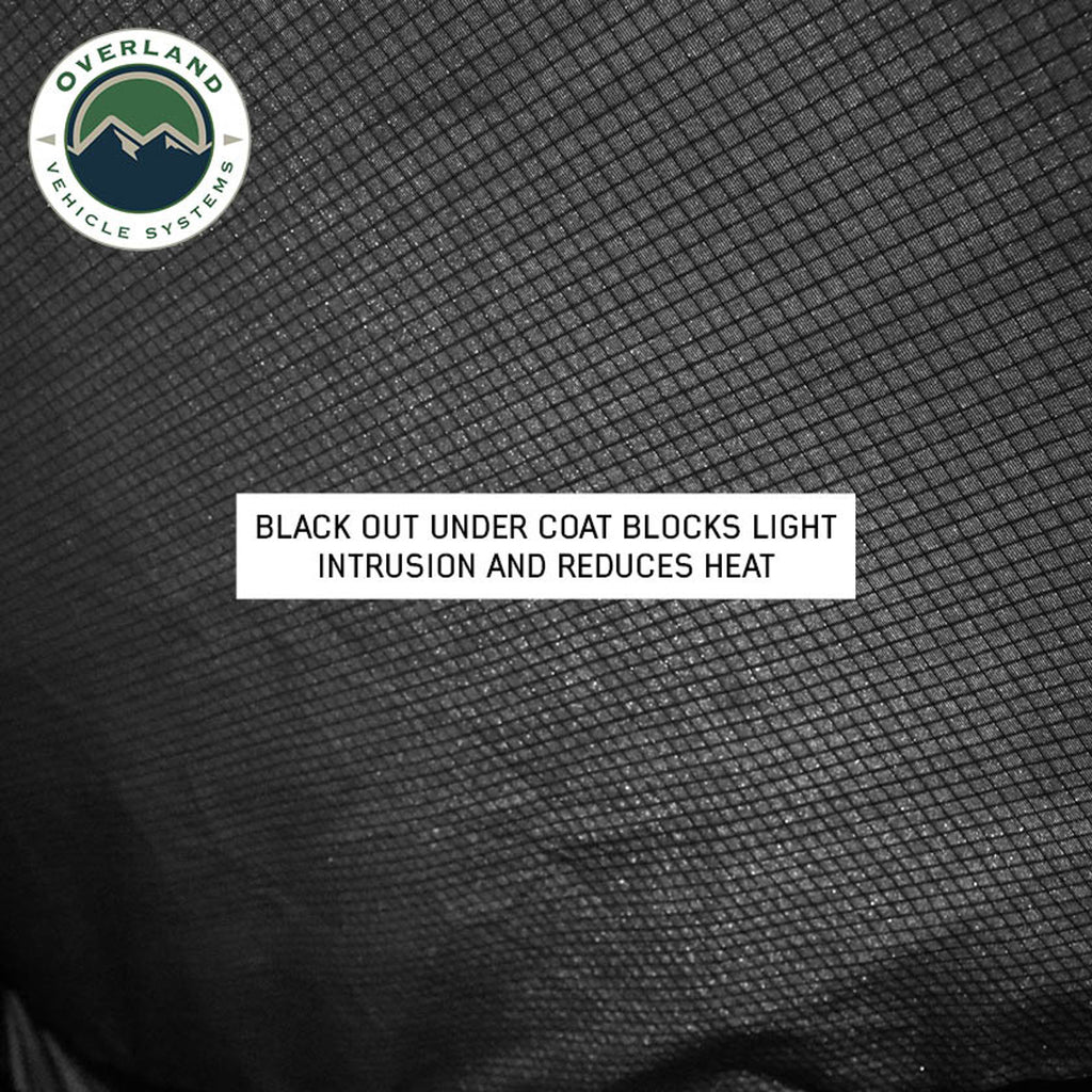 XD Everest Annex Room Roof Top Tent Extension - Black Body Grey Trim