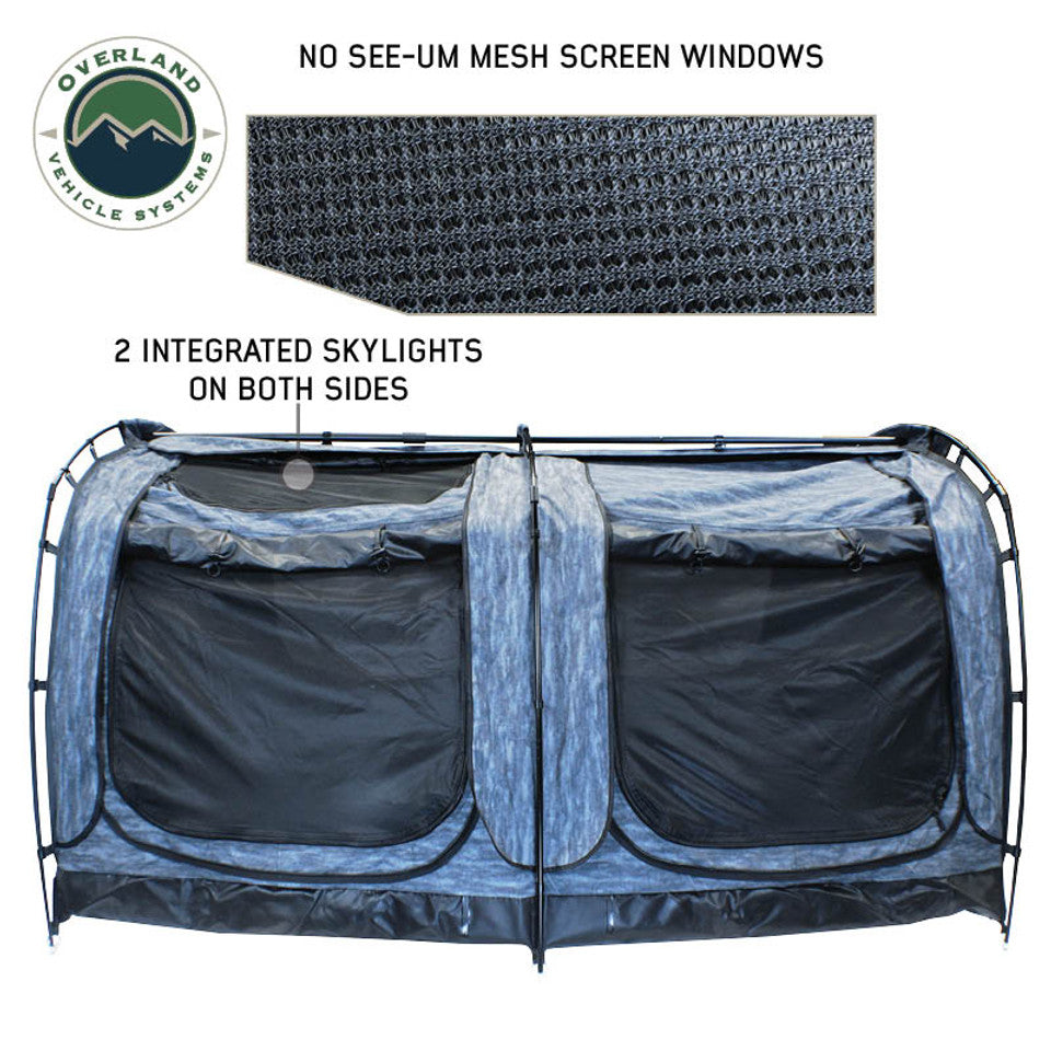 XD Khumbu 2 Person Swag Bag Tent W/ Black Out, Blue Body, and Storage Bag