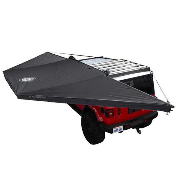 XD Nomadic 180 - Awning, Universal, Black Body, Black Trim W/Black Travel Bag | Overland Vehicle Systems