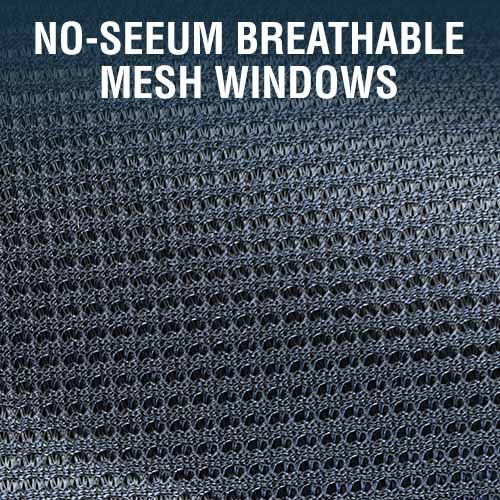 XD Khumbu 2 Person Swag Bag Tent W/ Black Out, Blue Body, and Storage Bag