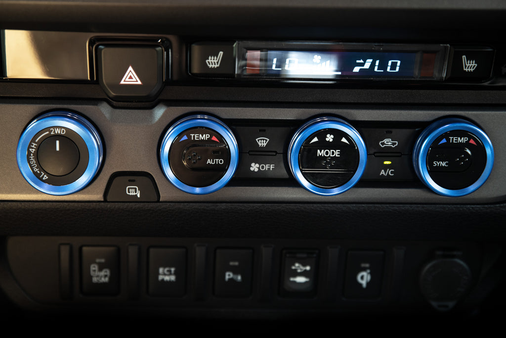 Aluminum Interior Knobs For Tacoma (2016-2023)