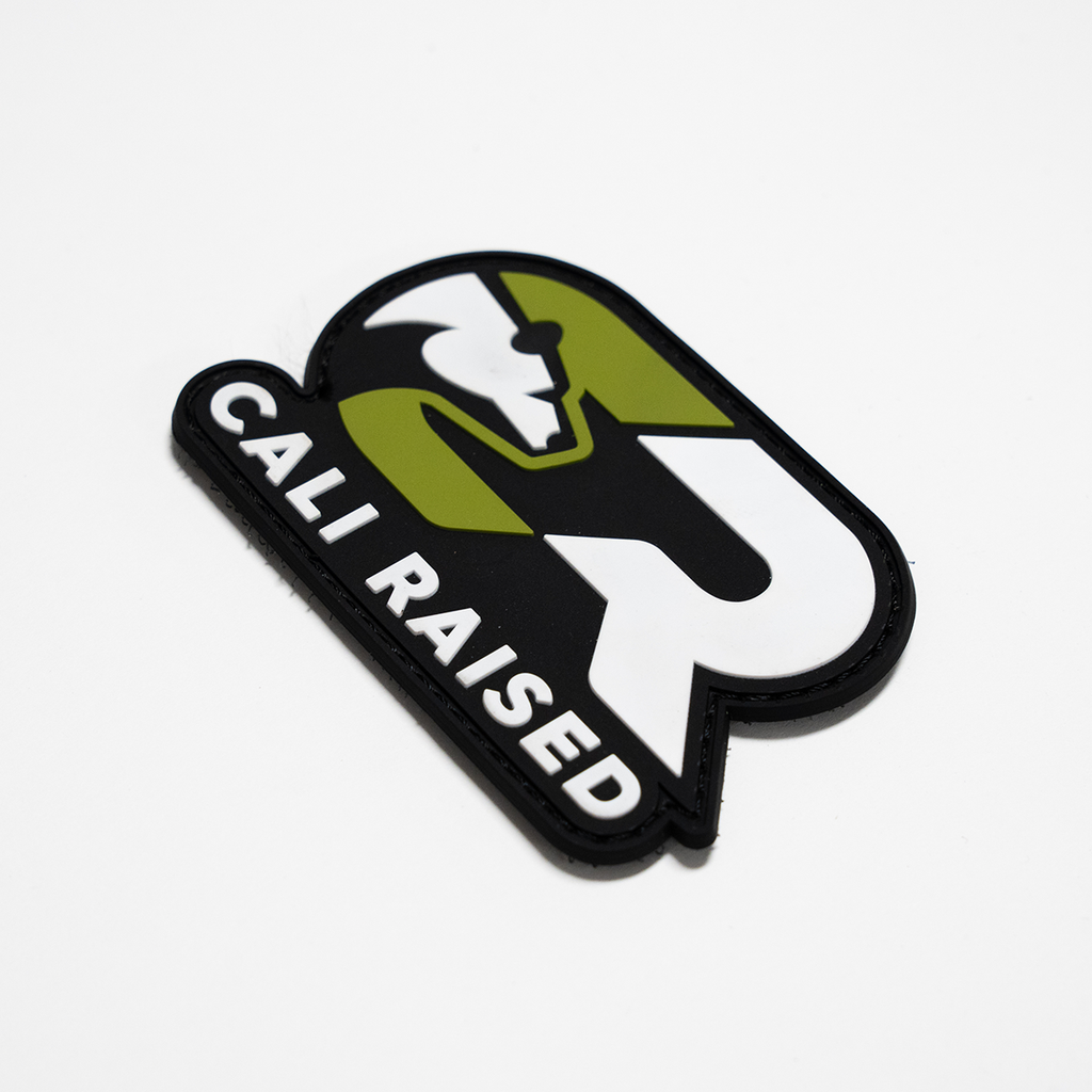 Cali Raised LED CR Logo PVC Patch