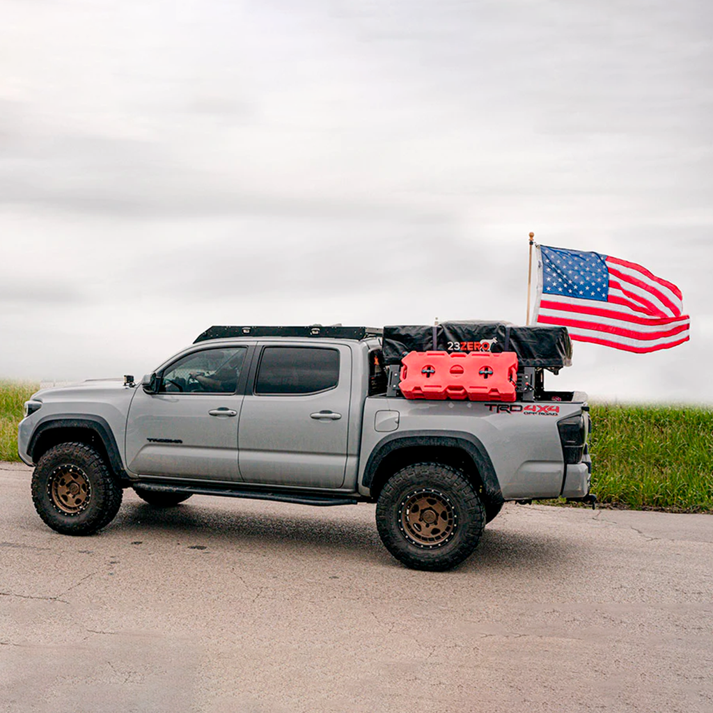 Flag Pole Mount & Allegiance Flag Supply 3' x 5' American Flag Kit