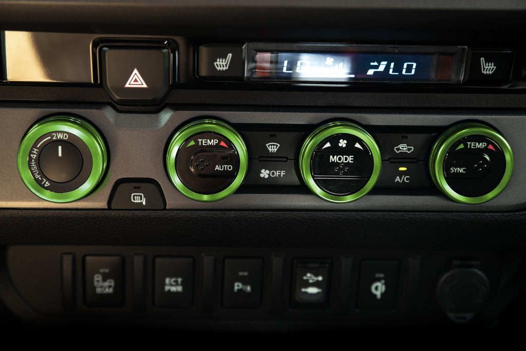 Aluminum Interior Knobs For Tacoma (2016-2023)