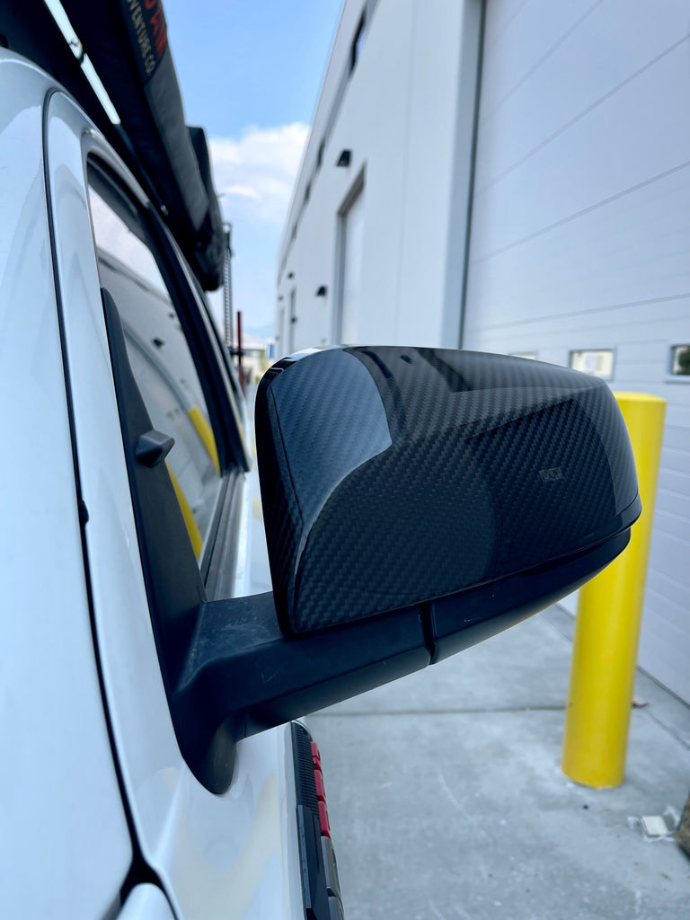 Carbon Fiber Mirror Caps For Tacoma (2016-2023)