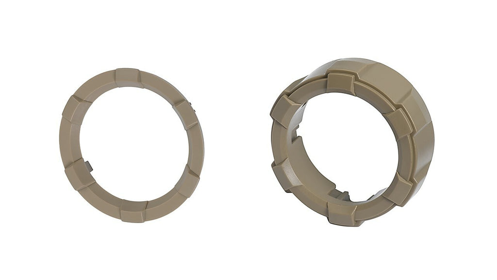 Start Button Ring + 4x4 Knob (2016+ Tacoma / 2020+ Tundra) AJT Design