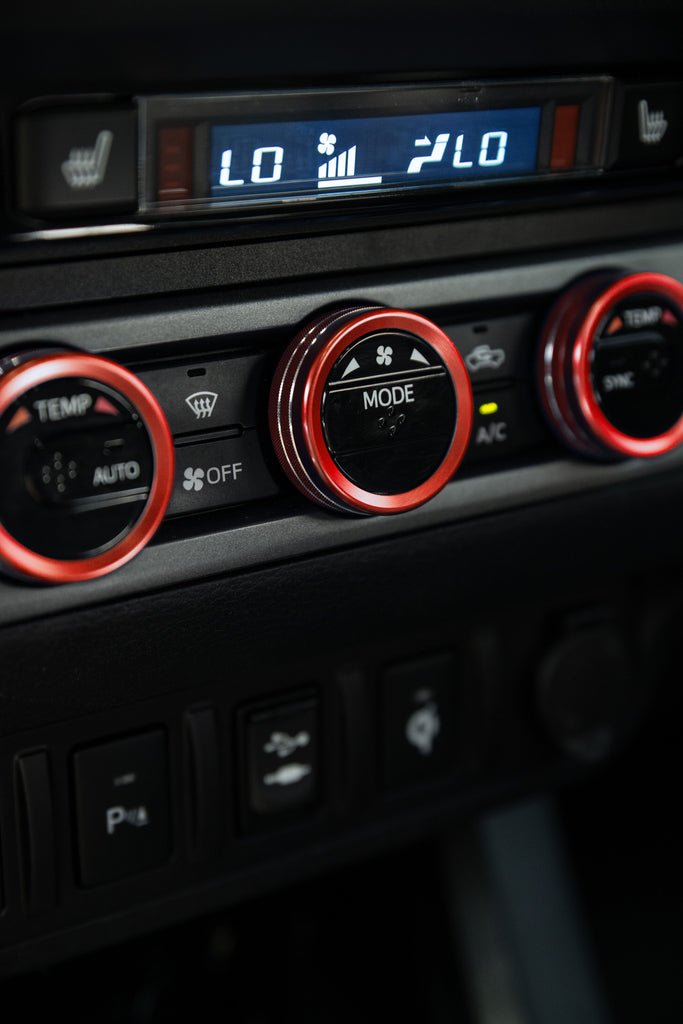 Aluminum Interior Knobs For Tacoma (2016-2023)