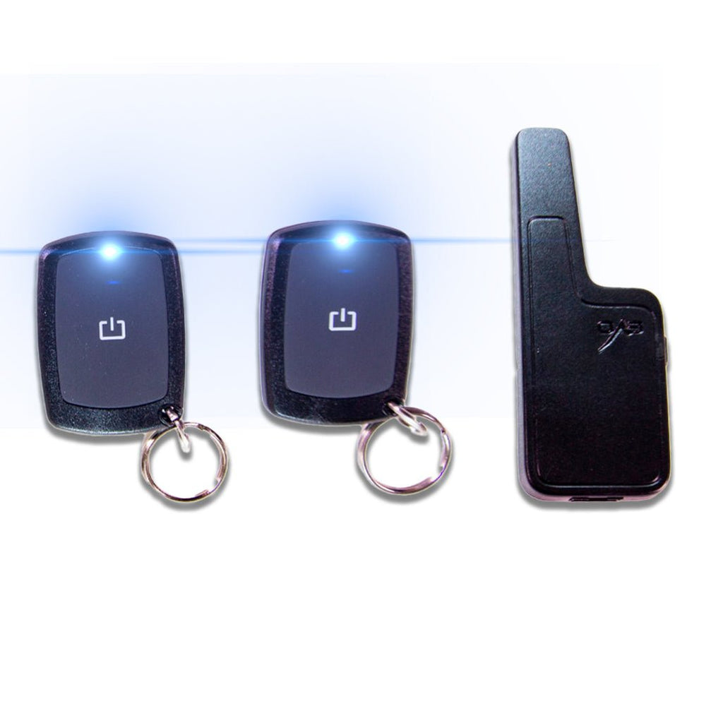 RFKIT1: Long Range Remote Start Upgrade Kit | Antenna & Cable | (2) 1-Button Remotes  | 1-Way