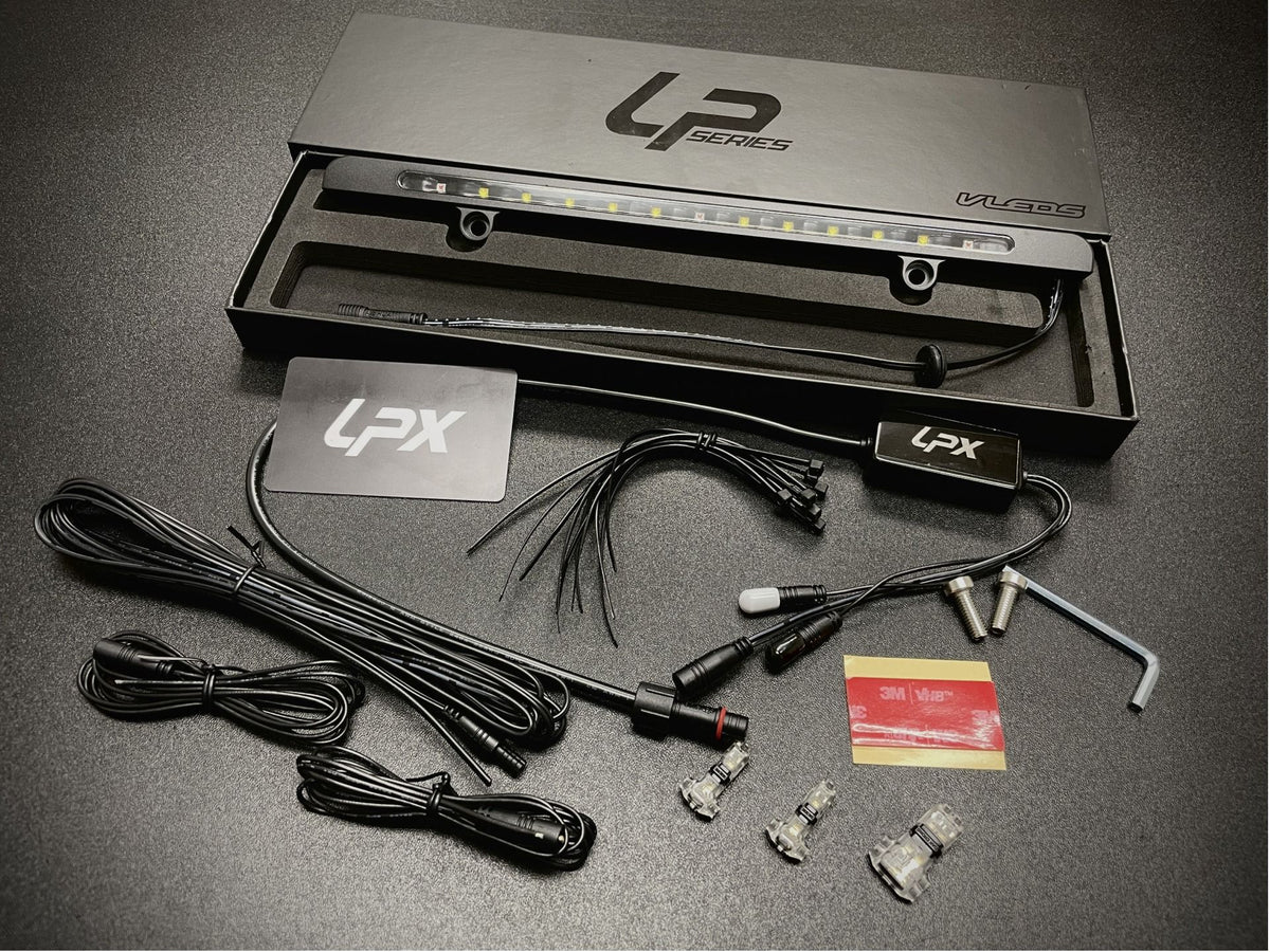 Universal LP-X License Plate Light Bar – Cali Raised LED