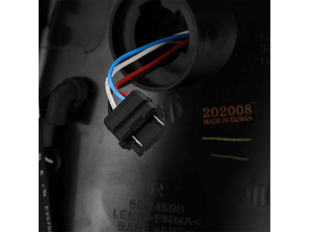 PRO-Series LED Tail Lights Jet Black Fits 2009-2018 RAM TRUCK