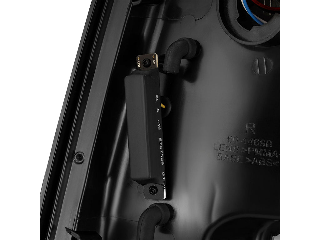 PRO-Series LED Tail Lights Jet Black Fits 2009-2018 RAM TRUCK