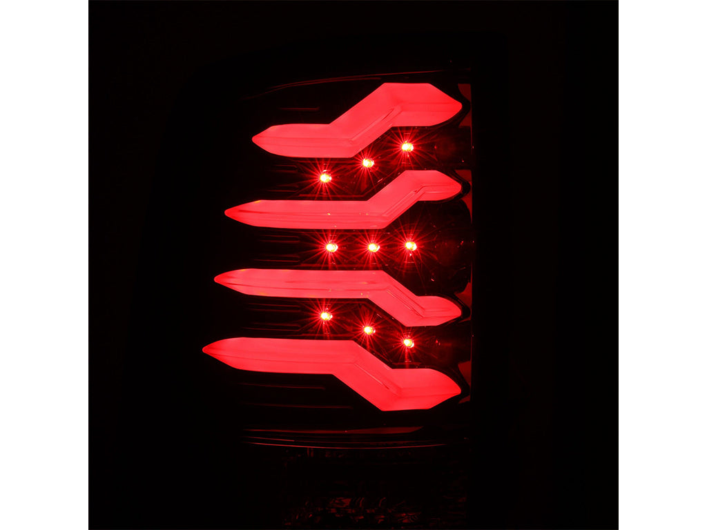 PRO-Series LED Tail Lights Jet Black Fits 2009-2018 RAM TRUCK