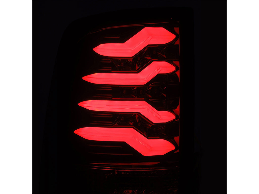 PRO-Series LED Tail Lights Jet Black Fits 2009-2018 RAM TRUCK