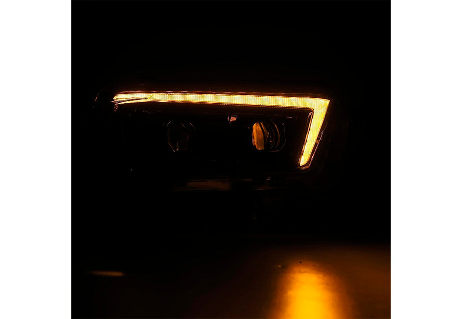 LUXX-Series Projector Headlights Alpha-Black Fits 10-13 Toyota 4Runner