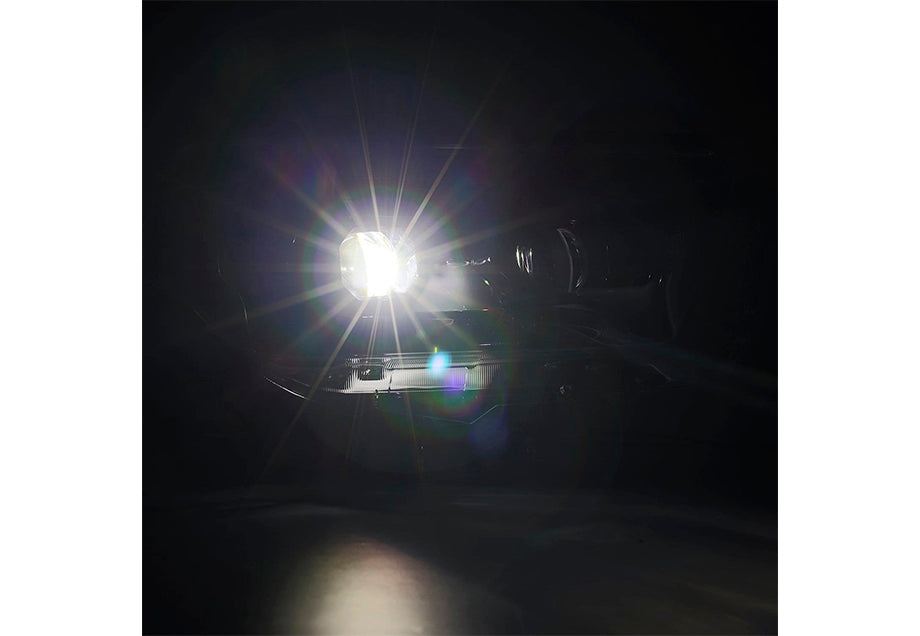 LUXX-Series Projector Headlights Black Fits 10-13 Toyota 4Runner