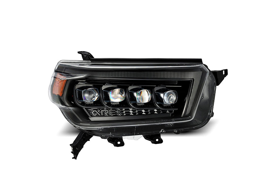 NOVA-Series LED Projector Headlights Alpha-Black Fits 10-13 Toyota 4Runner