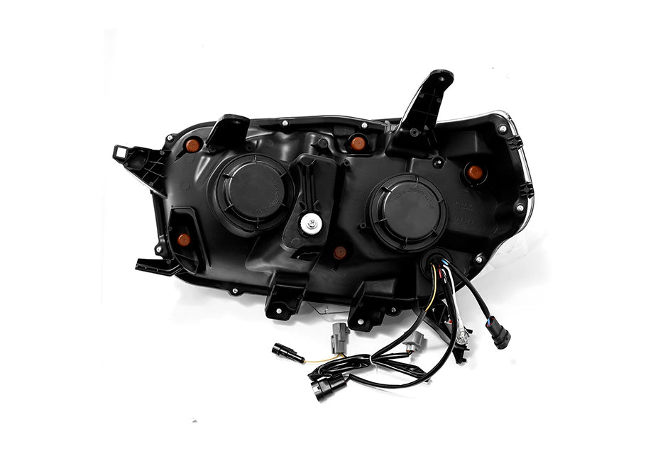 NOVA-Series LED Projector Headlights Alpha-Black Fits 10-13 Toyota 4Runner