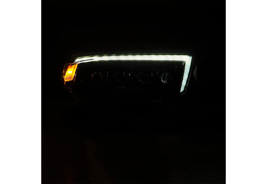 NOVA-Series LED Projector Headlights Alpha-Black Fits 10-13 Toyota 4Runner