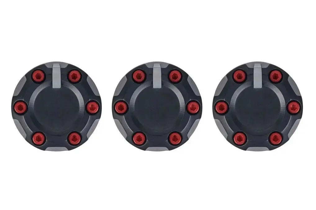 3 PACK AJT Design Climate Knobs Fits 2007-2014 Toyota FJ Cruiser