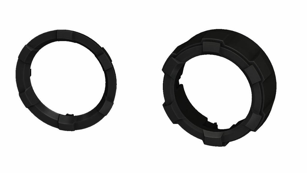 Start Button Ring + 4x4 Knob (2016+ Tacoma / 2020+ Tundra) AJT Design