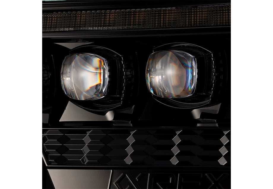 NOVA-Series LED Projector Headlights Alpha-Black 12-15 Toyota Tacoma