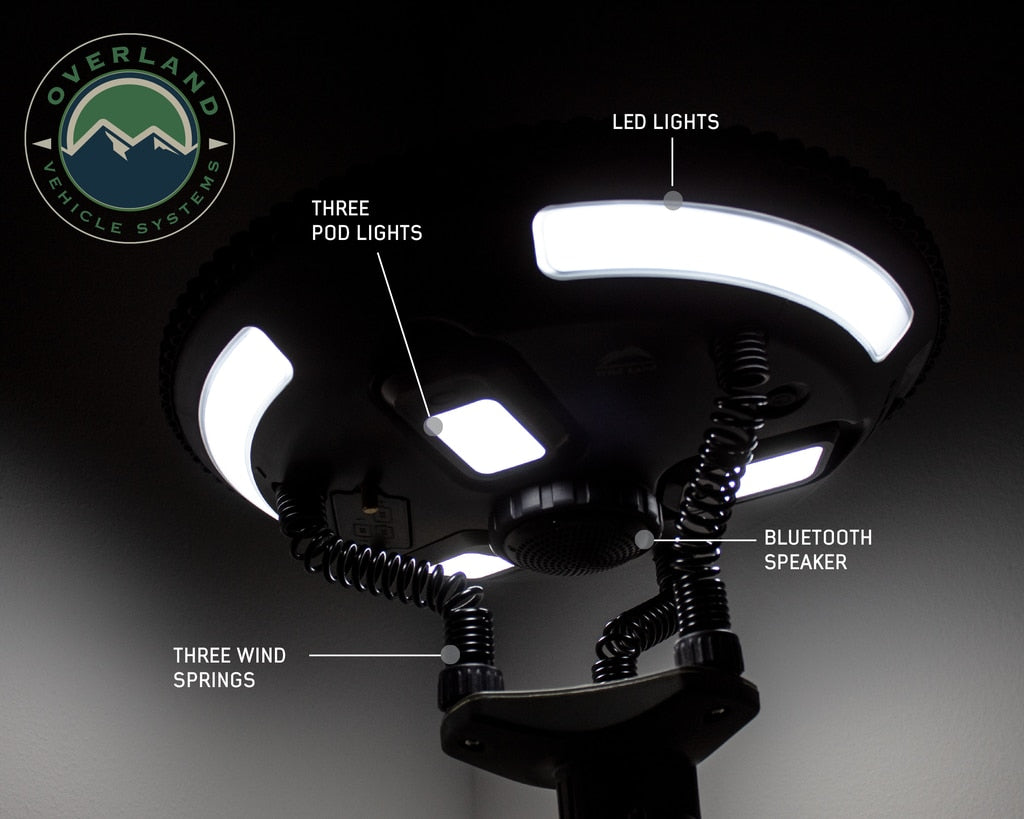 Dropship Camping Lights; Freefolding Rechargeable LED Camping