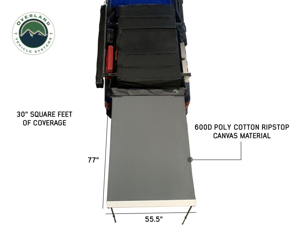 OVS Nomadic Awning With Black Cover