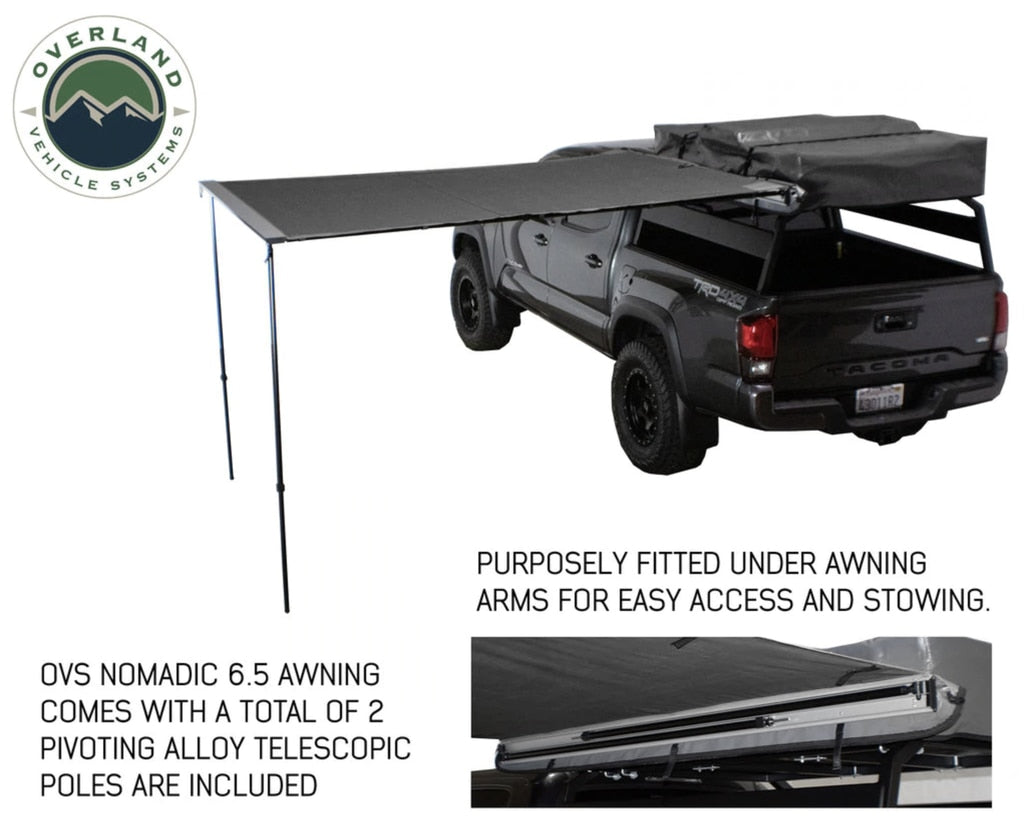 OVS Nomadic Awning With Black Cover