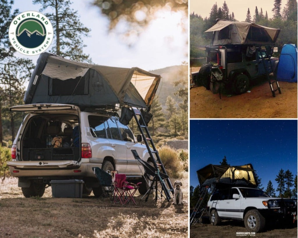 cvt roof top tent Bushveld Hard Shell Roof Top Tent Overland Vehicle Systems
