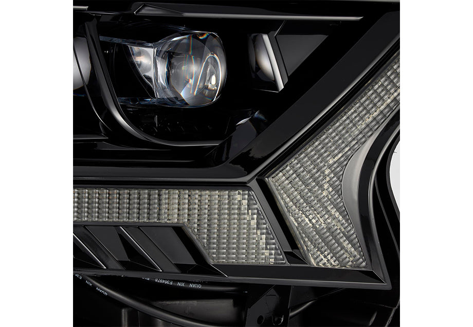 NOVA-Series LED Projector Headlights Alpha-Black Fits 19-21 Ford Ranger